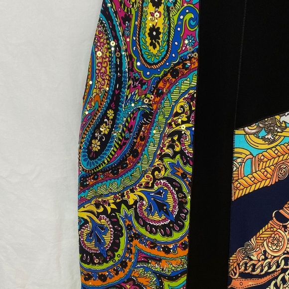 Joseph Ribkoff Stretchy Sheath Dress Long Mini Size 8 - Picture 4 of 10